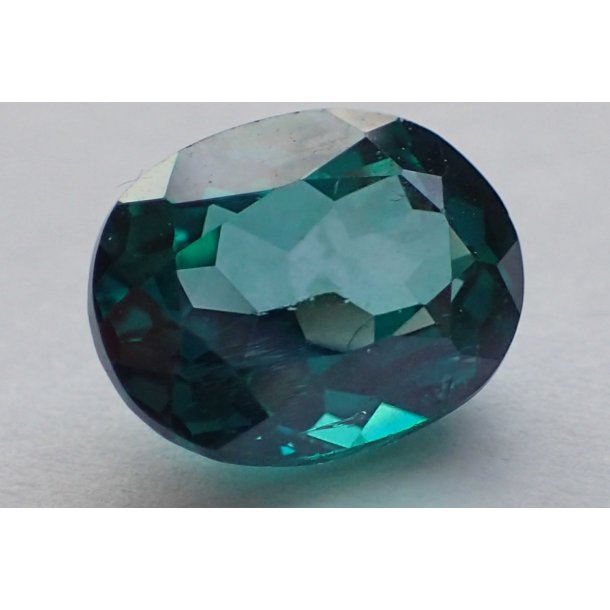 Oval grn topas